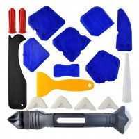 Caulking Tool Kit Caulking Silicone Sealant Finishing Tools Grout Scraper Reusable Caulking Tools